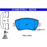 Sada brzdových destiček ATE 13.0460-2709 (AT 602709) -...