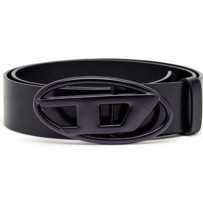 Diesel opasek OVAL D LOGO B-1DR BELT DARK BLUE – Zboží Dáma