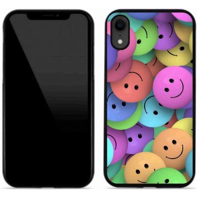 Pouzdro mmCase Gelové iPhone XR - barevní smajlíci – Zboží Živě