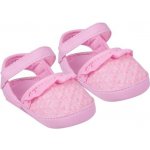 YO kojenecké botičky/balerínky třpytivé s mašličkou růzová – Sleviste.cz