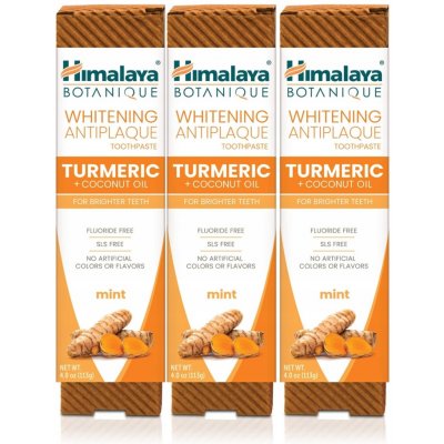 Himalaya Botanique Bělící s kurkumou bez fluoru 13 x 113 g – Hledejceny.cz