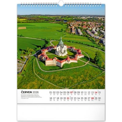 Toulky českou krajinou nástěnný 2026 – Zboží Mobilmania