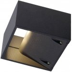 SLV LOGS nastenna antracit 230V/480mA LED 8W IP44 3000K – Hledejceny.cz
