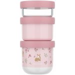 Little Dutch Kelímky na svačinu stohovací 3 ks Fairy Garden – Zboží Dáma