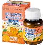 Dr. Müller Müllerovi medvídci s vitaminem C mandarinka 45 tablet – Hledejceny.cz