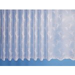 Žakárová záclona - kvítí - vzor 17501 - 250 cm – Zboží Mobilmania