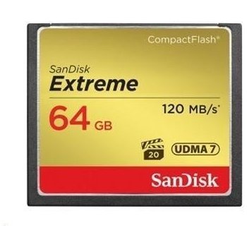 SanDisk CompactFlash Extreme 64 GB UDMA7 SDCFXSB-064G-G46