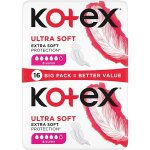 Kotex Ultra Soft Super vložky 16 ks – Zboží Dáma