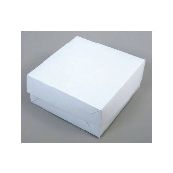 Dortová krabice bílá (28 x 28 x 10,5 cm) 5ks