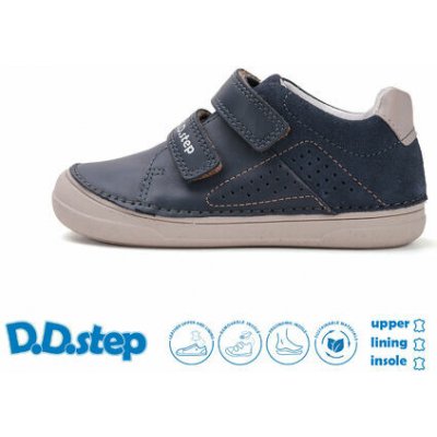 D.D.Step chlapecké polobotky S078-61177B modrá – Sleviste.cz