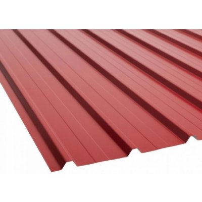 Covernit Trapézový plech T12 1000 x 910 mm RAL 3011 červená – Zboží Mobilmania