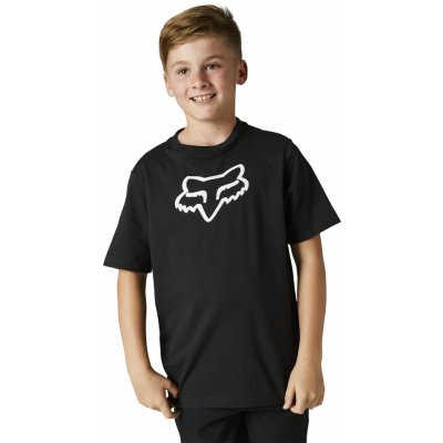 Fox YOUTH LEGACY BASIC TEE černá – Sleviste.cz