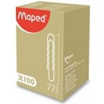 Maped - kancelářské ocelové sponky - 77 mm, 100 ks – Zboží Mobilmania