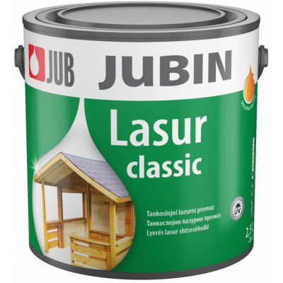 Jub Jubin Lasur Classic 2,5 l ořech – Zbozi.Blesk.cz