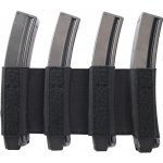 COMBAT SYSTEMS elastický insert na zásobníky QUAD SMG MP5/GLOCK Černá – Hledejceny.cz