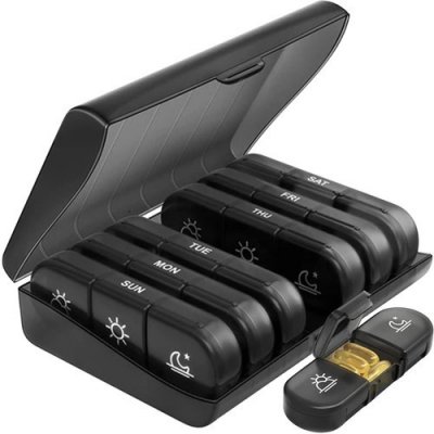 Ruhhy Organizér Týdenní dávkovač na léky 24287 – Zboží Dáma