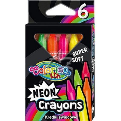 Neonové Voskovky Colorino 6 barev – Hledejceny.cz