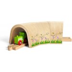 Bigjigs Rail Zakřivený tunel – Zboží Dáma