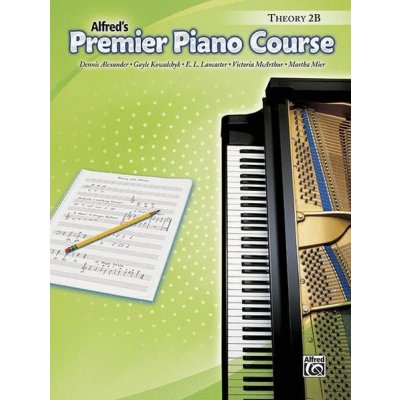 Alfred's Premier Piano Course Theory 2B noty na klavír – Zboží Mobilmania