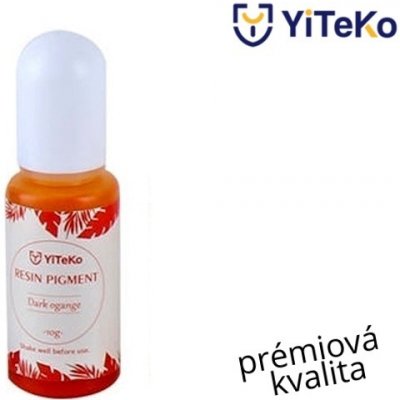 YiTeko Křišťálová barva 04 tmavě oranžová 10 ml – Zboží Mobilmania