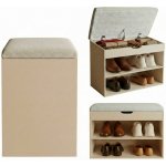 Boximo Leva 60 x 30 x 47 cm béžový – Zboží Mobilmania