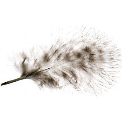 Hends Peří Grizzly Marabou White Black Barred – Hledejceny.cz