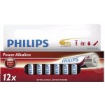 Philips Power Alkaline AA 12ks LR6P12W/10 – Zboží Mobilmania