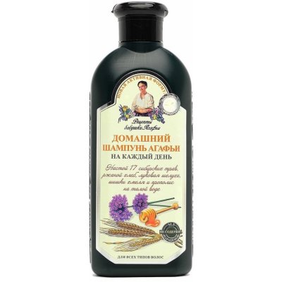 Agafea Shampoo domácí pro každodenní použití 350 ml