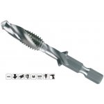 Ruko 270016 - Závitník maticový metrický M 5 s vrtákem, délka 57 mm, upínací stopka Bit 1/4", Long HSS – Hledejceny.cz