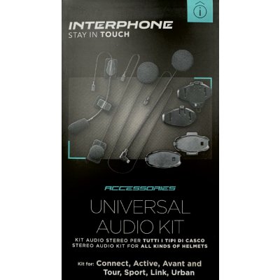 Náhradní audiokit Interphone s plochým mikrofonem – Zboží Živě