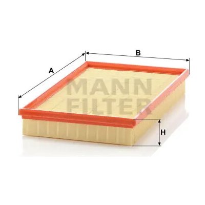 MANN FILTER Vzduchový filtr C 31 101 – Hledejceny.cz