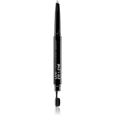NYX Professional Makeup Fill & Fluff Eyebrow Pomade Pencil tužka na obočí 09 Clear 0,2 g