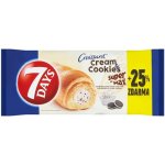 7 Days Super Max Croissant Cream & Cookies s vanilkovou příchutí s mlékem a s kousky sušenek 110g – Zboží Dáma