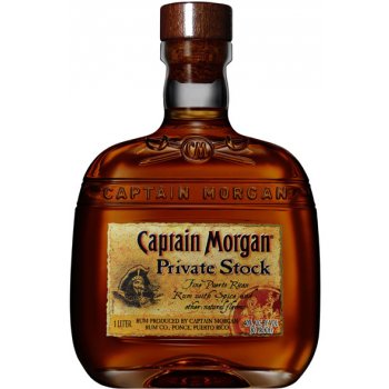 Captain Morgan Private Stock 40% 1 l (holá láhev)