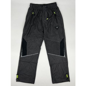 Sezon Chlapecké outdoorové kalhoty s gumou v pase šedé