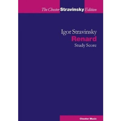 Igor Stravinskij: Renard Study Score The Chester Stravinskij Edition noty, partitura – Hledejceny.cz