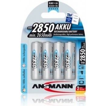 Ansmann Mignon AA 2850mAh 4ks 07522