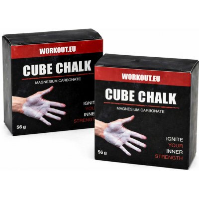 Workout magnésium kostka 56 g Chalk Block 2 ks – Sleviste.cz