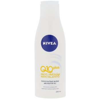 Nivea Visage Q10 čistící pleťové mléko proti vráskám 200 ml