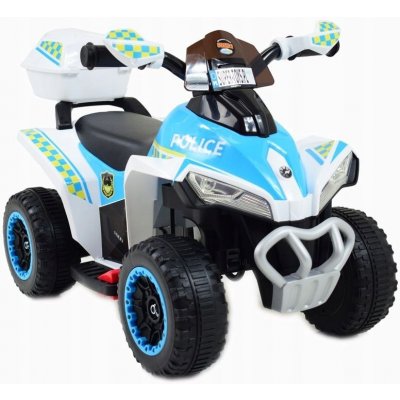 Quad Super-Toys GTS-1188A-POLICJA bílá – Sleviste.cz