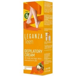 Leganza Depilační sada s makadamový olej 125 ml