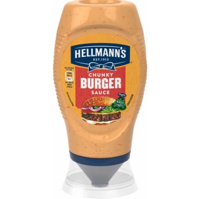 Hellmanns Omáčka k masu Chunky burger 250 ml – Zboží Dáma