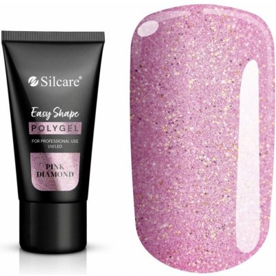 Silcare POLY gel Easy Shape PINK DIAMOND 30 g – Zboží Dáma