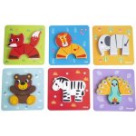 Tooky Toys moje první puzzle Zvířátka 6 ks – Zbozi.Blesk.cz