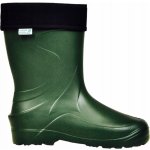 Lehké boty holínky gumáky EVA zateplené VERONA olivová – Zboží Dáma