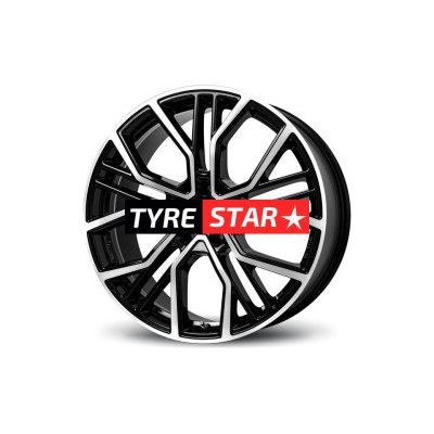 Brock B41 9.5x21 5x120 ET26 black polished – Hledejceny.cz