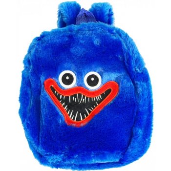 Selminka Huggy Wuggy plyšový batoh modrý