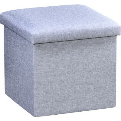 KESPER Taburet, 38 x 38 x 38 cm, světle šedý KESPER 15956 – Sleviste.cz