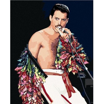 ZUTY Malování podle čísel FREDDIE MERCURY 40 x 50 cm – Hledejceny.cz