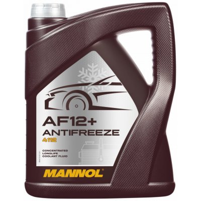 Mannol Antifreeze AF12+ -40°C 5 l – Zboží Mobilmania